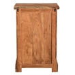 Taran Designs Darcy 2-piece Live Edge Solid Wood Desk Set in Brown