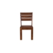Taran Designs Lawrence 7-piece Solid Wood Dining Set in Dark Brown