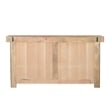 Taran Designs Isabella 3-drawer 5-door Solid Wood Sideboard in Brown