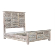 Taran Designs Hayden 3-piece Solid Wood Bedroom Set in White Multicolor