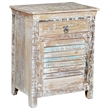 Taran Designs Hayden 3-piece Solid Wood Bedroom Set in White Multicolor