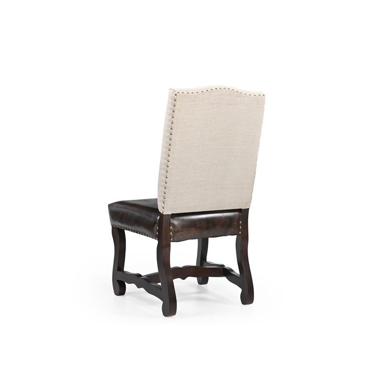 Taran Designs Belmont 11-piece Live Edge Solid Wood Dining Set in Dark Brown