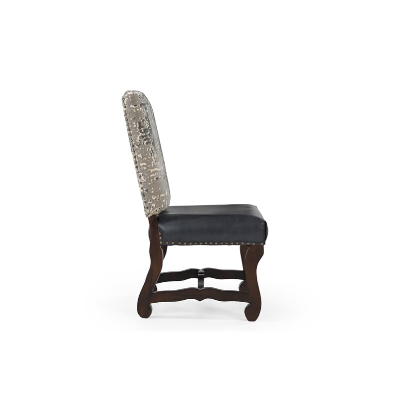 Taran Designs Belmont 13-piece Live Edge Solid Wood Dining Set in Dark Brown