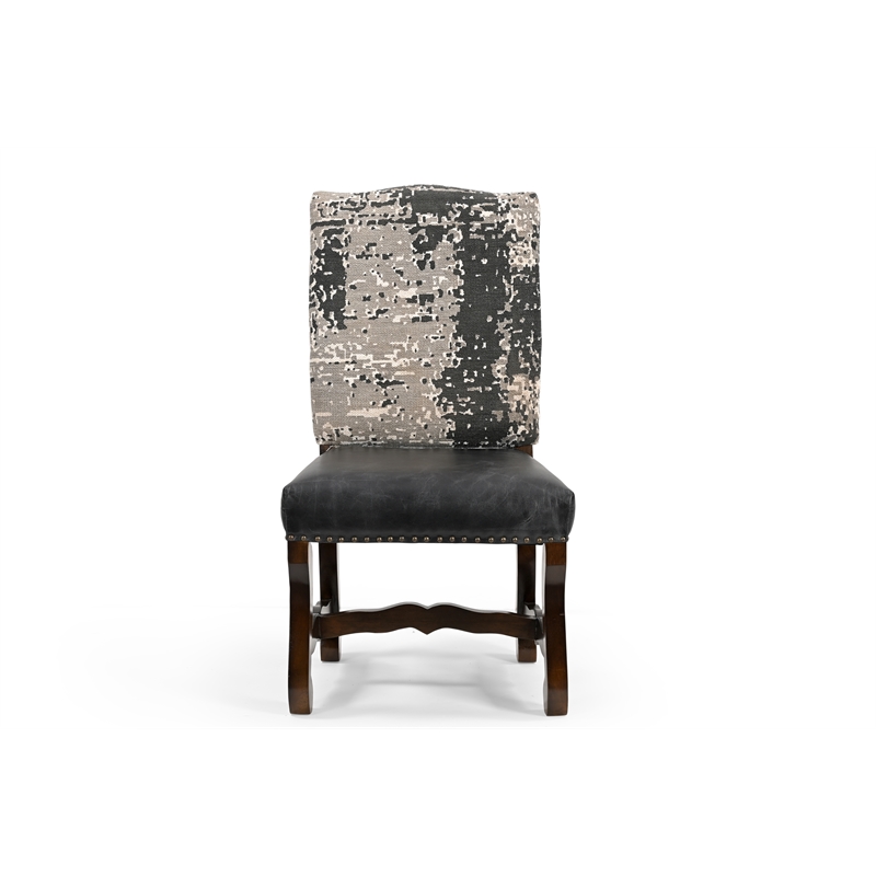 Taran Designs Belmont 13-piece Live Edge Solid Wood Dining Set in Dark Brown