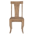 Lawrence Traditional 5-Piece Brown Solid Mango Wood Round Dining Set