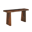Darcy Brown Solid Wood 3-Piece Live Edge Living Room Table Set