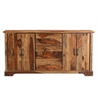 Darcy Brown Live Edge Solid Wood Sheesham 8-Piece Dining Set