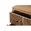 Belmont Brown Solid Wood 6-drawer Dresser with Tree Slice Design