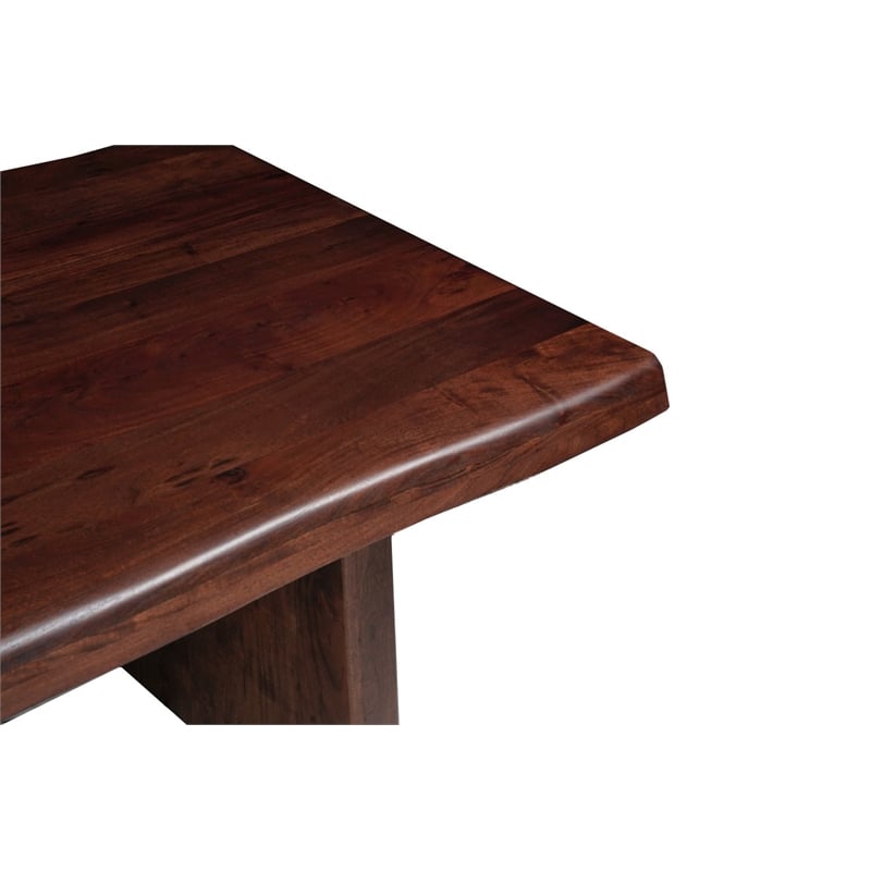 Darcy Modern Live Edge Solid Wood Dining Table 86