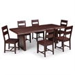 Darcy Modern Live Edge Solid Wood Dining Table 86