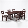 Darcy Modern Live Edge Solid Wood Dining Table 86