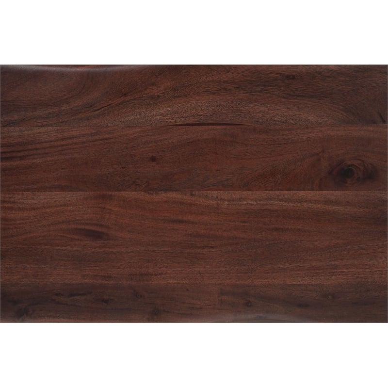 Darcy Modern Live Edge Solid Wood Coffee Table 51
