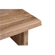 Darcy Modern Live Edge Solid Wood Coffee Table 51
