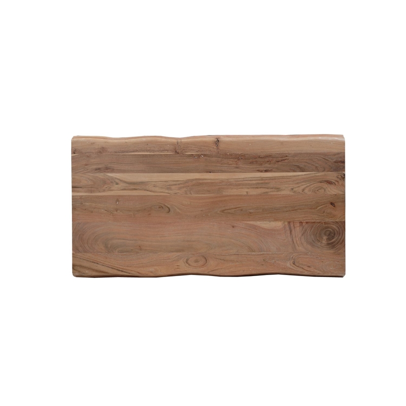 Darcy Modern Live Edge Solid Wood Coffee Table 51