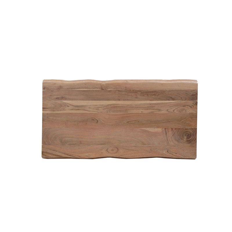 Darcy Modern Live Edge Solid Wood Coffee Table 51