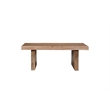 Darcy Modern Live Edge Solid Wood Coffee Table 51