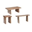 Darcy Modern Live Edge Solid Wood Coffee Table 51