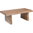 Darcy Modern Live Edge Solid Wood Coffee Table 51