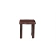 Darcy Modern Live Edge Solid Wood End Table 23