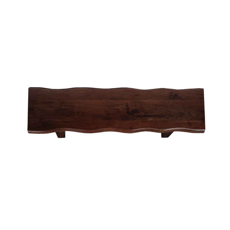 Darcy Modern Live Edge Solid Wood Console Table 60