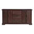 Darcy Solid Wood Rectangular Sideboard in Brown 72 Inches Long