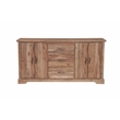 Darcy Solid Wood Rectangular Sideboard in Natural 72 Inches Long