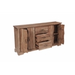 Darcy Solid Wood Rectangular Sideboard in Natural 72 Inches Long