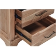 Darcy Rectangular Solid Wood Writing Desk in Natural 54 Inches Long