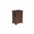 Darcy 3-Drawer Live Edge Solid Wood Filing Cabinet in Brown 30 Inches Tall
