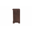 Darcy 3-Drawer Live Edge Solid Wood Filing Cabinet in Brown 30 Inches Tall