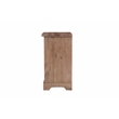 Darcy 3-Drawer Live Edge Solid Wood Filing Cabinet in Natural 30 Inches Tall