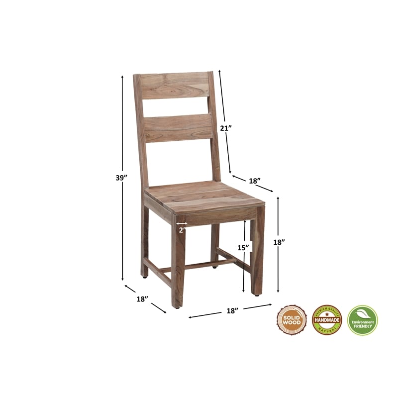 Darcy Modern Solid Wood Dining Chairs 39