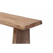Darcy Live Edge Solid Wood Dining Bench in Natural 68 Inches Long