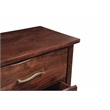 Darcy 6-drawer Live Edge Solid Wood Dresser in Dark Brown 60 Inches Long