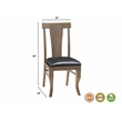 Lawrence Upholstered Solid Wood Dining Chairs 39