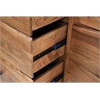 Werrick 6-drawer Live Edge Solid Wood Dresser in Brown 60 Inches Long
