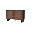 Werrick 6-drawer Live Edge Solid Wood Dresser in Dark Brown 60 Inches Long
