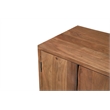 Werrick Solid Wood Rectangular Sideboard in Brown 69 Inches Long