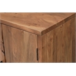 Werrick Solid Wood Rectangular Sideboard in Brown 69 Inches Long