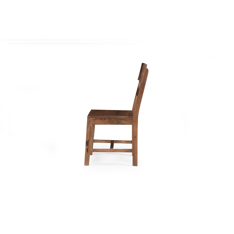 Werrick Solid Wood Dining Chairs in Brown 36 Inches Tall (Set of 2)