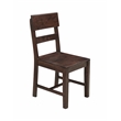 Werrick Solid Wood Dining Chairs in Dark Brown 36 Inches Tall (Set of 2)