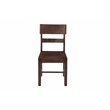 Werrick Solid Wood Dining Chairs in Dark Brown 36 Inches Tall (Set of 2)