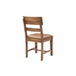 Werrick Upholstered Solid Wood Dining Chairs in Brown 36 Inches Tall (Set of 2)