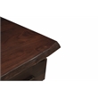 Werrick Solid Wood Writing Desk in Brown 69 Inches Long with Filing Drawer