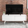 Boahaus Albany 3-Shelf Modern Wood TV Stand for TVs up to 60