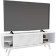 Boahaus Albany 3-Shelf Modern Wood TV Stand for TVs up to 60