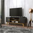 Boahaus Atlanta 3-Shelf Modern Wood TV Stand for TVs up to 58