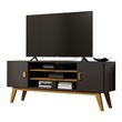 Boahaus Atlanta 3-Shelf Modern Wood TV Stand for TVs up to 58