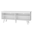 Boahaus Austin 4-Shelf Modern Wood TV Stand for TVs up to 55