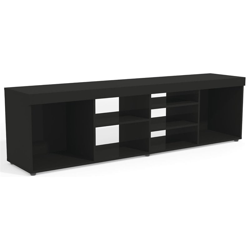 Boahaus Dakota 7-Shelf Modern Wood TV Stand for TVs up to 65